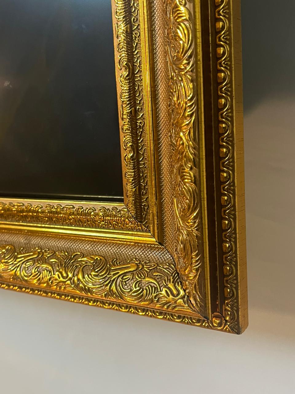 Tv Frame for Samsung Frame TV Vintage Gold