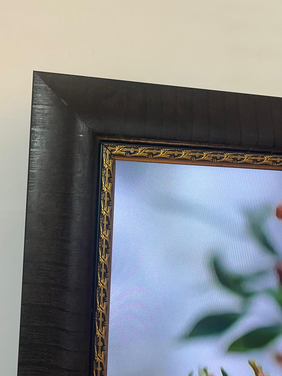 Tv Frame for Samsung Frame tv Beaded Black