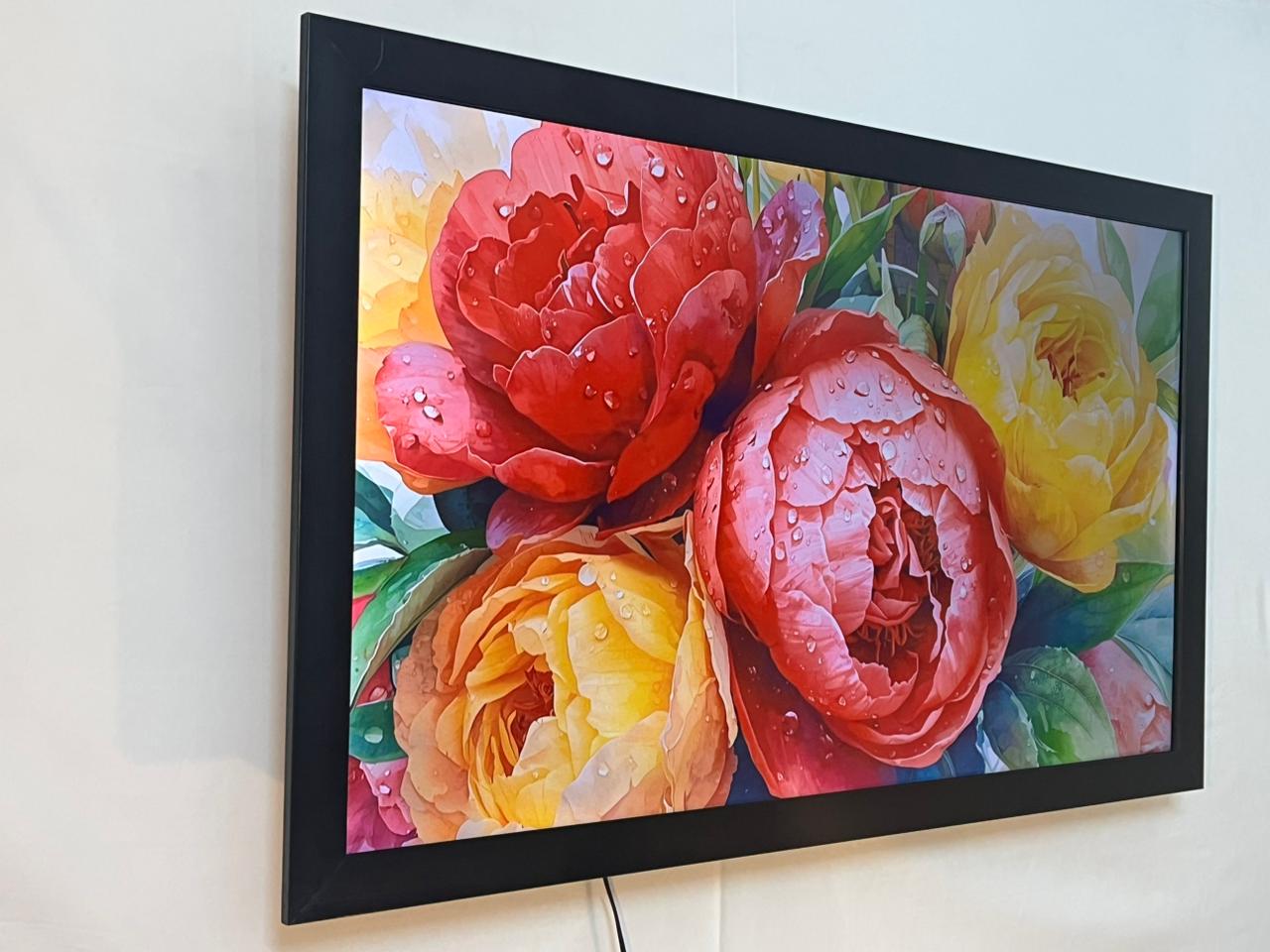 Tv Frame for Samsung Frame TV Modern Black